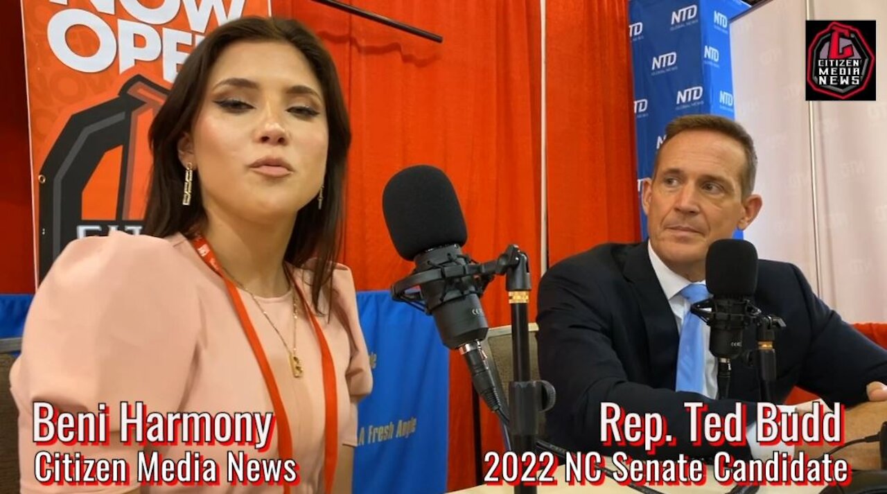 Rep. Ted Budd Speaks about CPAC and Trump Endorsement