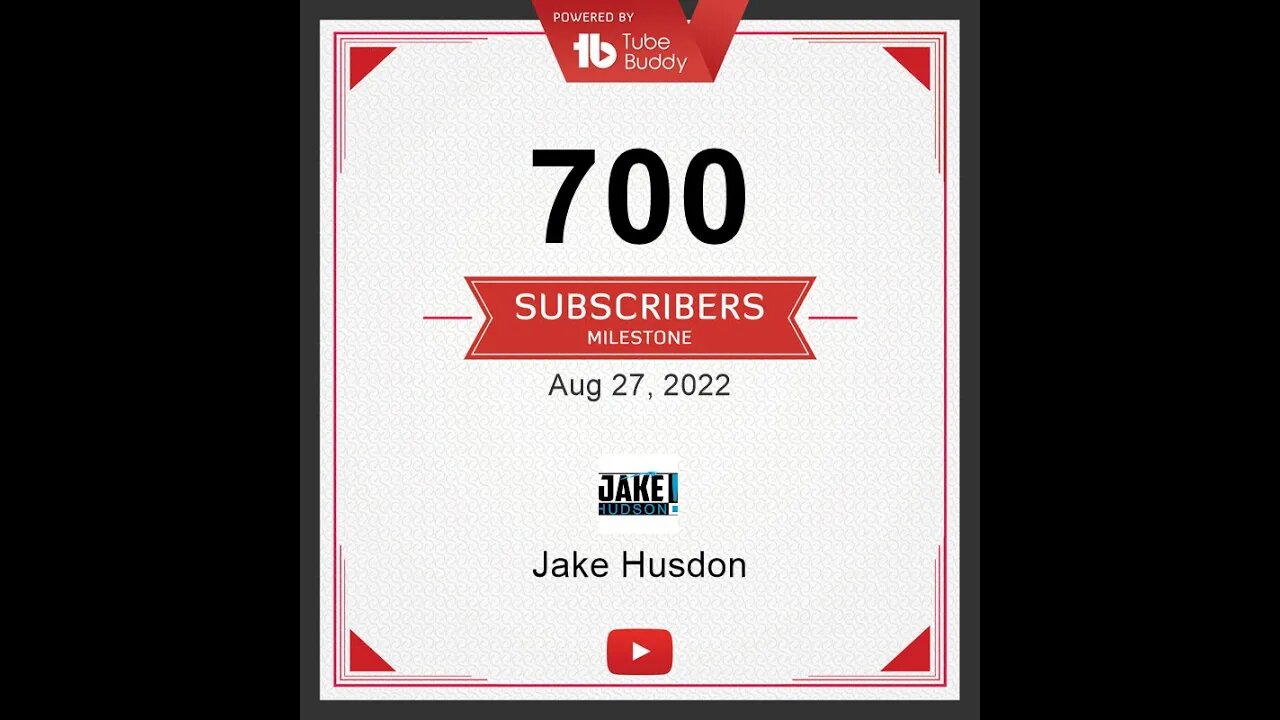 WE HIT 700 AGAIN