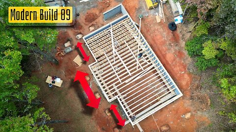 Modern Home Build | 09 | floor framing