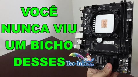 Essa Placa Mãe Vem C/ CPU i7 11800h Integrado E Desempenho Incrível! Metade Do Preço Da Maxsun HM570