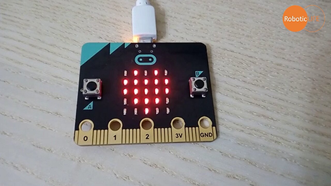 micro:bit STEM-跳動的心 (粵語)