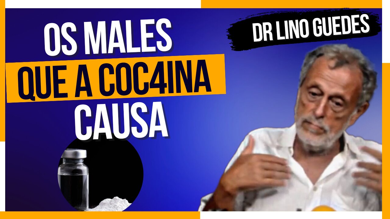 A cocaína esta sendo usada de forma errada, Dr Lino Guedes responde