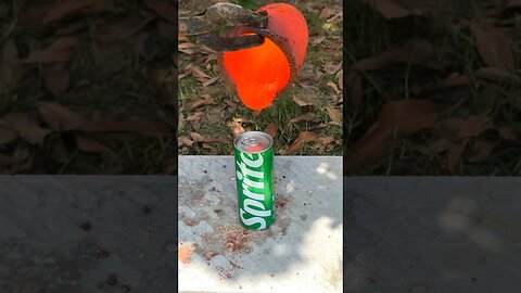 1500c Molten Glass vs Sprite + Coca Coal