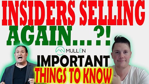 What is Happening to Mullen Monday │ Selloff Because of LH ?! ⚠️ Must Watch Mullen Video