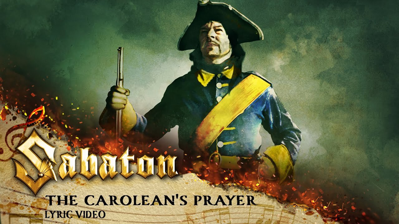 Sabaton - The Carolean's Prayer (Official Lyric Video)