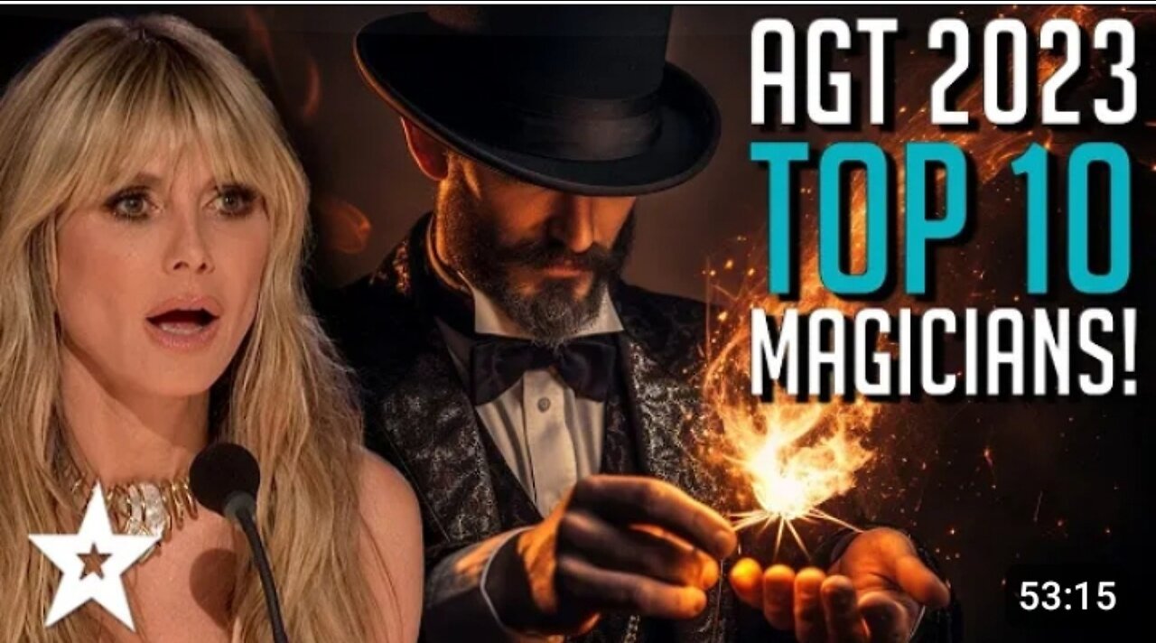 Top 10 BEST MAGICIANS on America's Got Talent 2023!