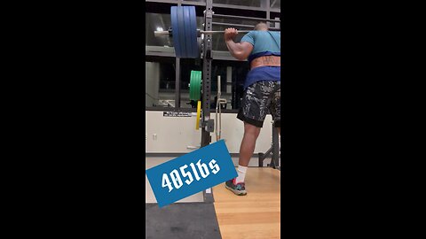 405lb squat for three reps