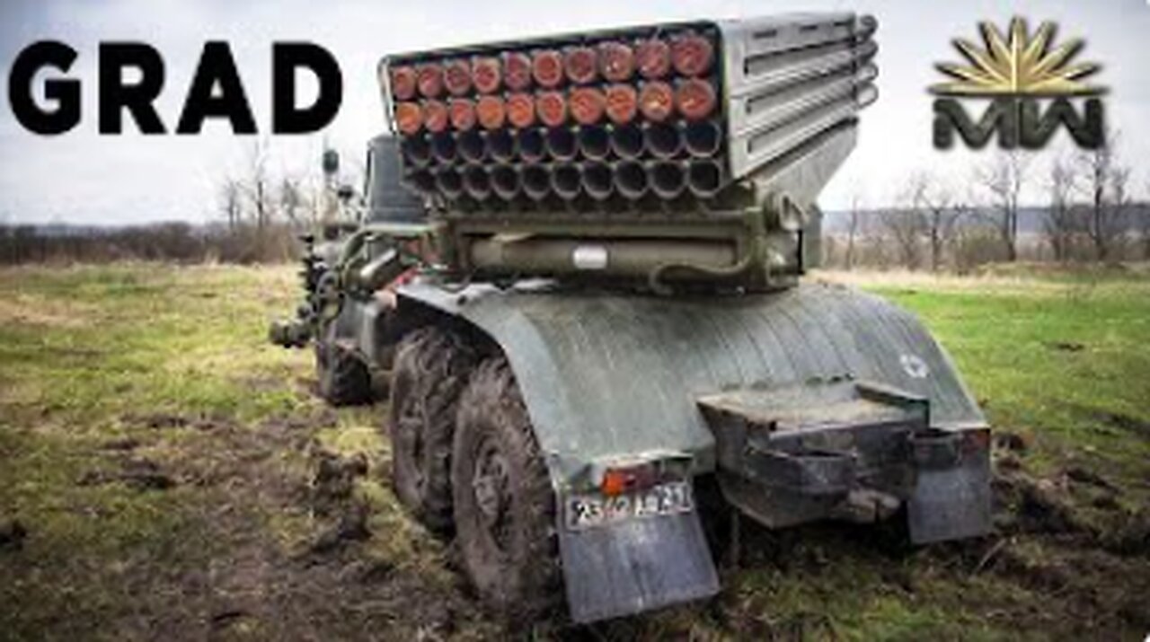 Russian BM-21 "GRAD" - 122mm Multiple Rocket Launcher [by Military Review]