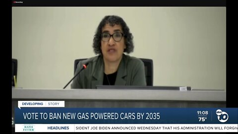 Vote to ban gas powered cars by 2035