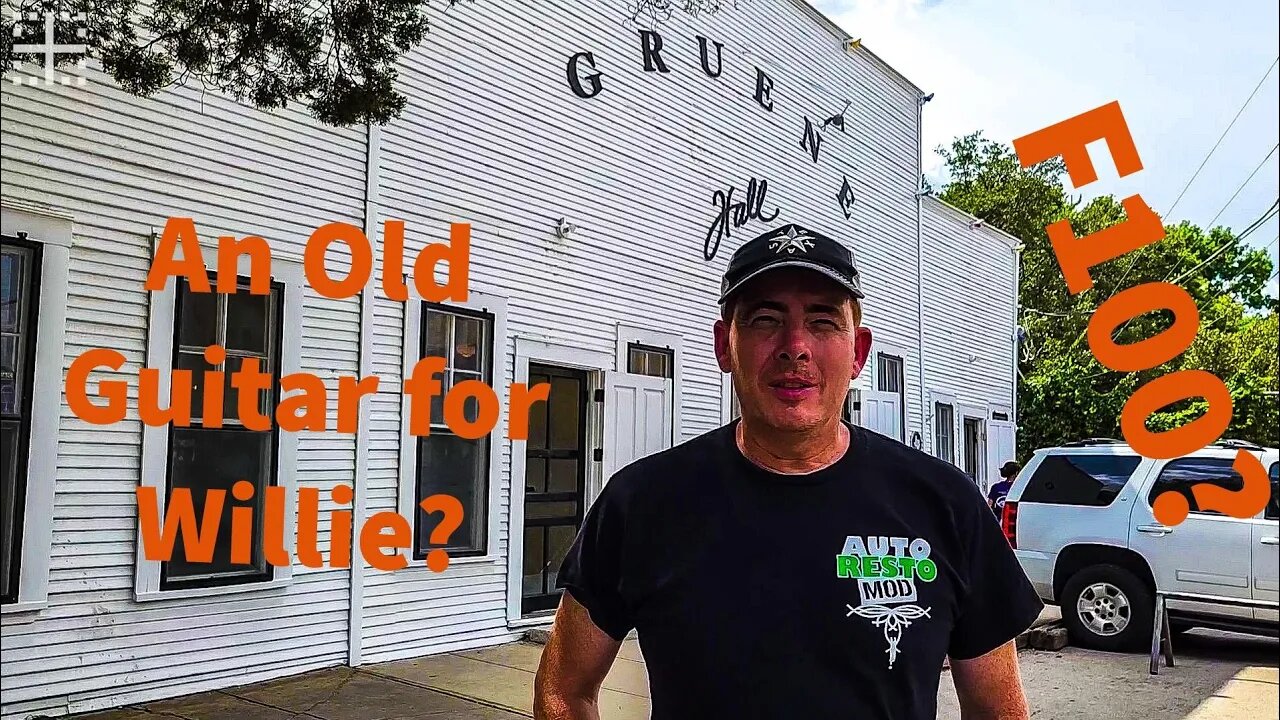 Old pickups, old guitars - and Willie #justdriveit #nonamenationals