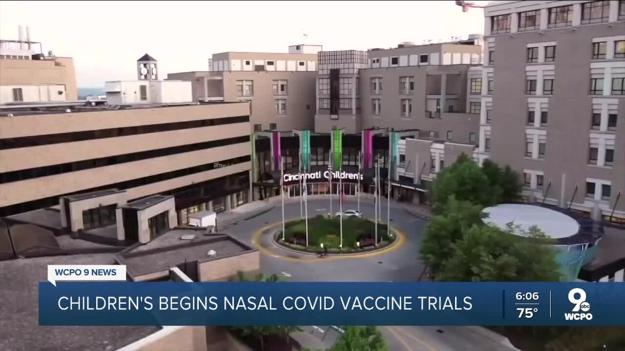 Clinical trial for nasal spray COVID-19 vaccine begins this week at Cincinnati Children's Hospital