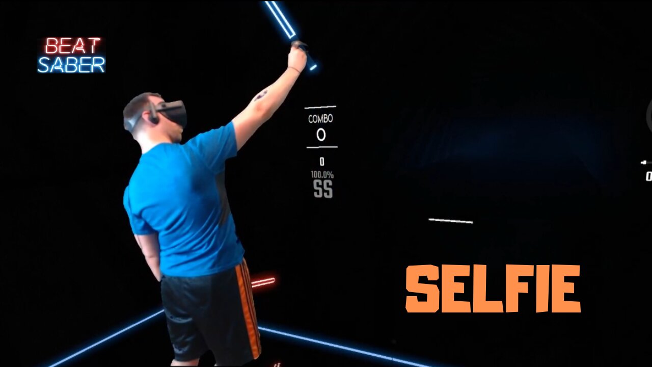 Beat Saber || Selfie || Expert Mixed Reality