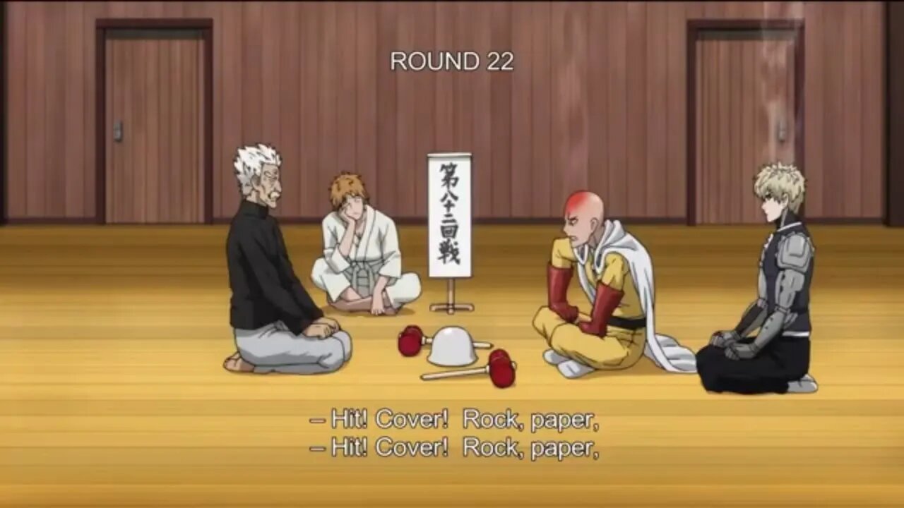 Saitama vs Bang - Rock Paper Scissors Challenge