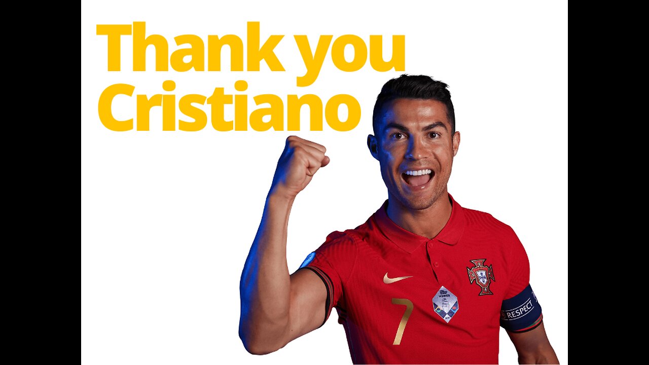 THANK YOU, CRISTIANO RONALDO