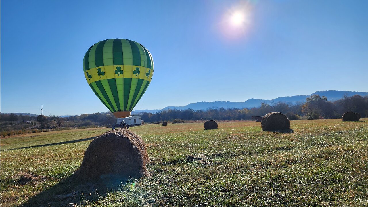 Chilly Morning Balloon Flight