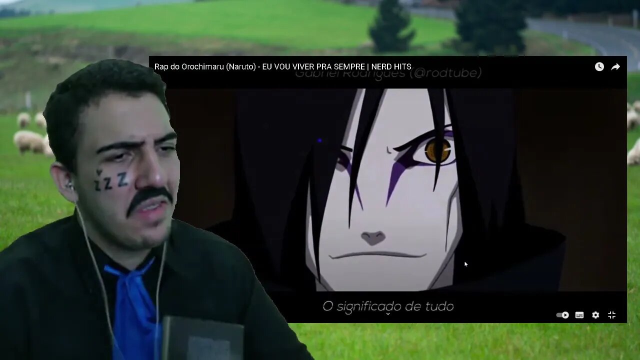 PASTOR REACT Rap do Orochimaru (Naruto) - EU VOU VIVER PRA SEMPRE | NERD HITS