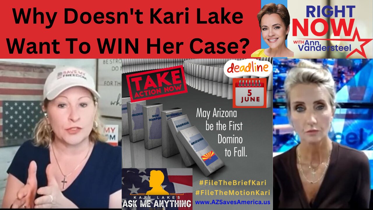 #80 ARIZONA CORRUPTION EXPOSED: Why DOESN'T Kari Lake Want To WIN Her Case? She Needs To File A Rule 59a By Mon 6/5 & Appeal On Valenzuela's Testimony...GAME OVER! MICHELE SWINICK & ANN VANDERSTEEL