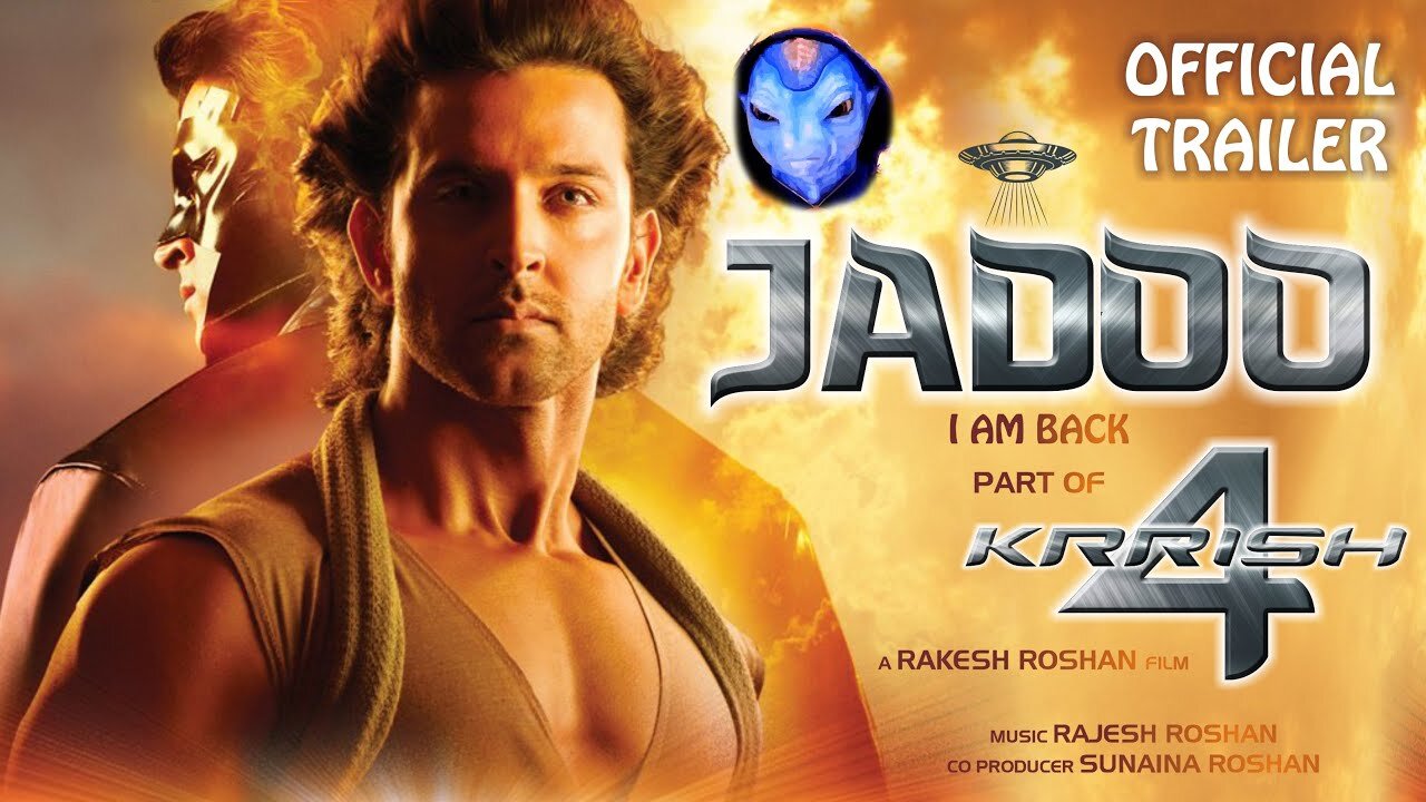 JADOO Officials Trailer Hritik Roshan and Priyanka Chopra. #krrish