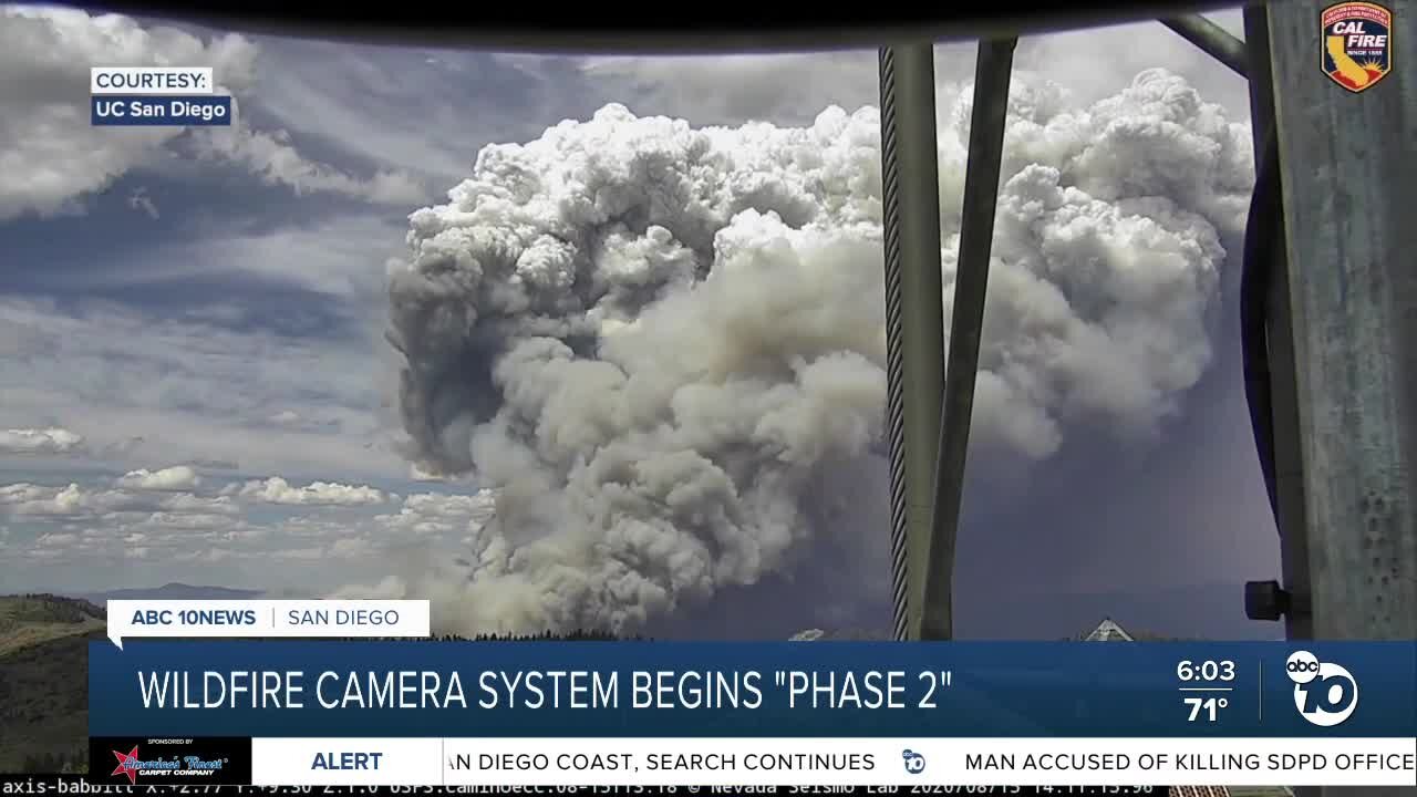 California wildfire camera system expands into 'Phase 2'