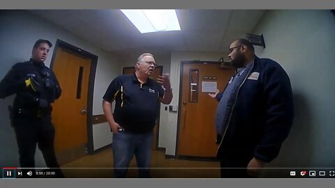 Williams County Sheriff`s Office Trespass A Guy For Nothing - Pesky Citizens In Public