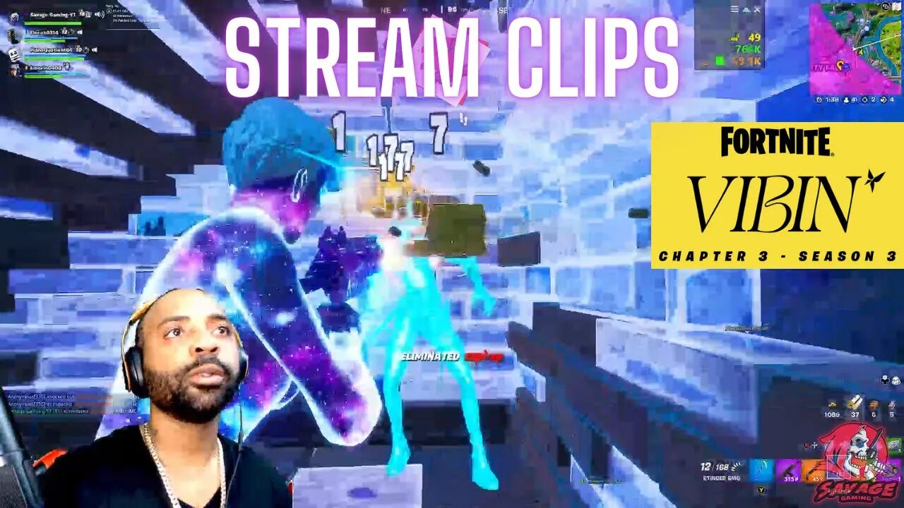 FORTNITE [LIVE] STREAM CLIPS CHAPTER 3 SEASON 3