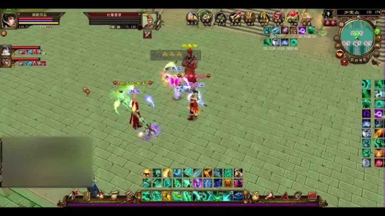 新天龍八部 online game 重楼大神带刷少室山! 玩玩啊你以为?!