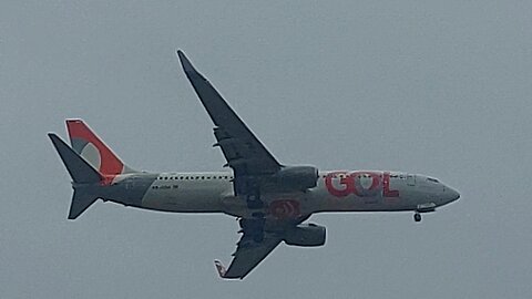 Boeing 737-800 PR-GGH coming from Salvador to Fortaleza