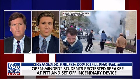 TUCKER CARLSON-4/20/23-DYLAN MITCHELL I PRES OF COLLEGE REPUBLICANS AT PITT