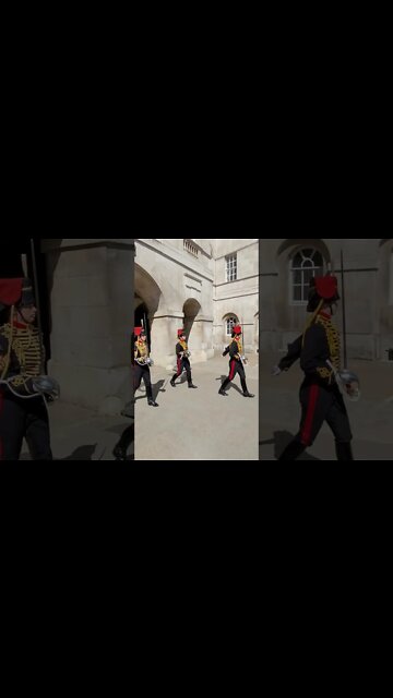 Kings troop change over #horseguardsparade