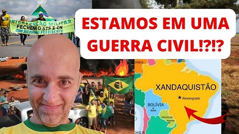 ESTAMOS EM GUERRA CIVIL!? ATÉ QUANDO VAMOS RESISTIR
