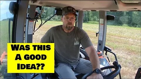 Planting MILO! Waterfowl food plot & Deer Milo Plot ATV & Kioti Tractor (RX7320) & FRESH AIR.