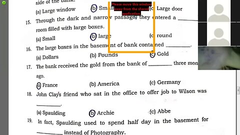 English B Class VI 15 12 2020