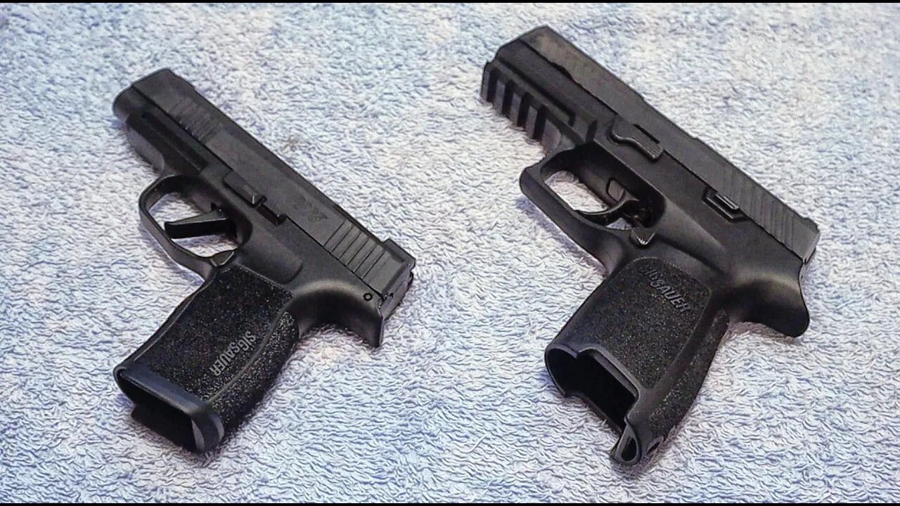 Sig P365XL vs Sig P320 Compact Size comparison