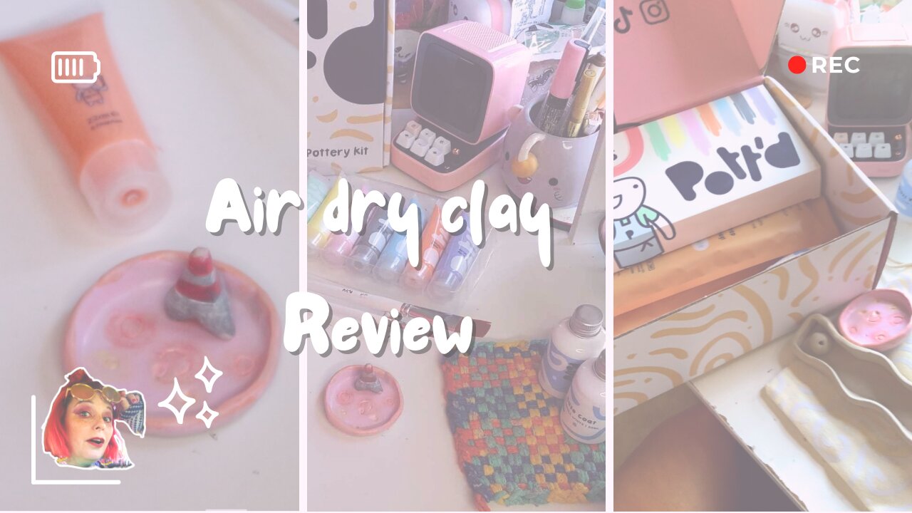 A pottd airdry clay review