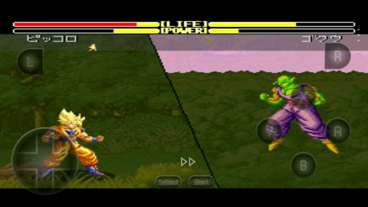 Dragon Ball Z Super Butoden 2 [SNES] Gameplay with cheats