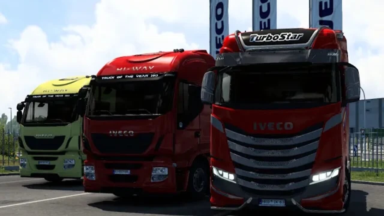 IVECO S - WAY 530 TURBO STAR - TEST DRIVE - Euro Truck Simulator 2 - Галицький Фірман