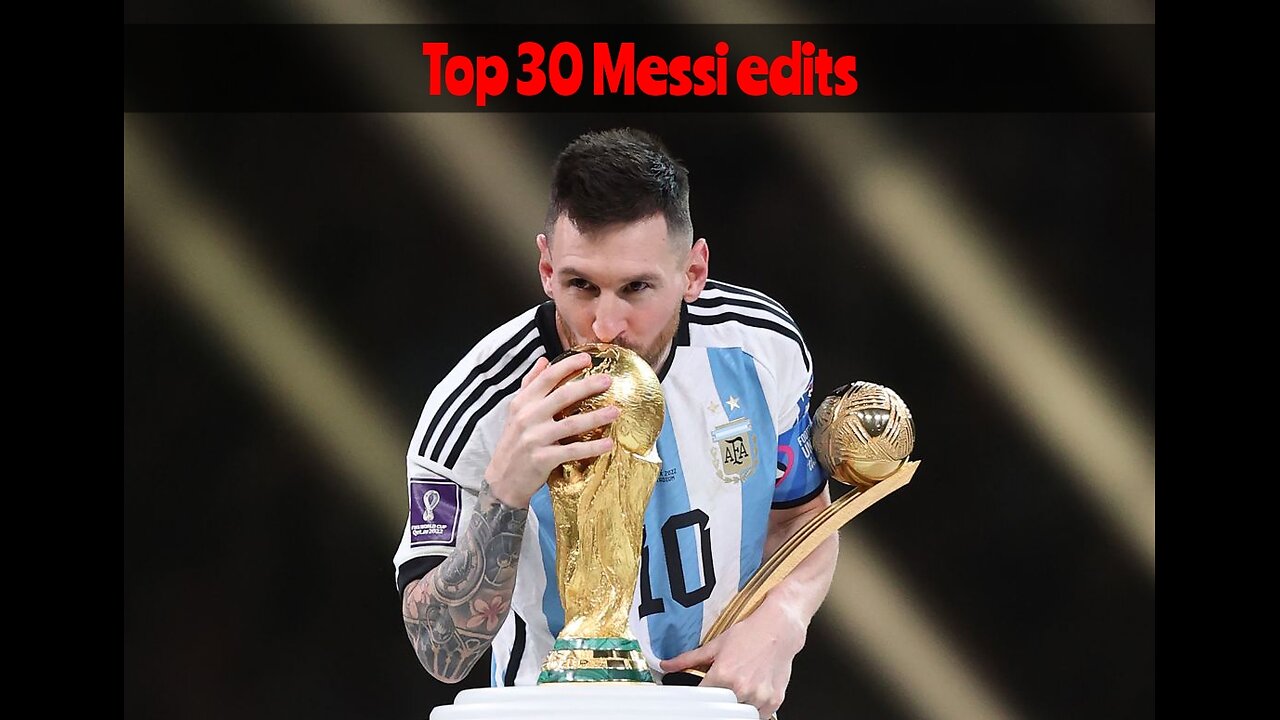 TOP 30 Lionel Messi TikTok edits! (compilation)