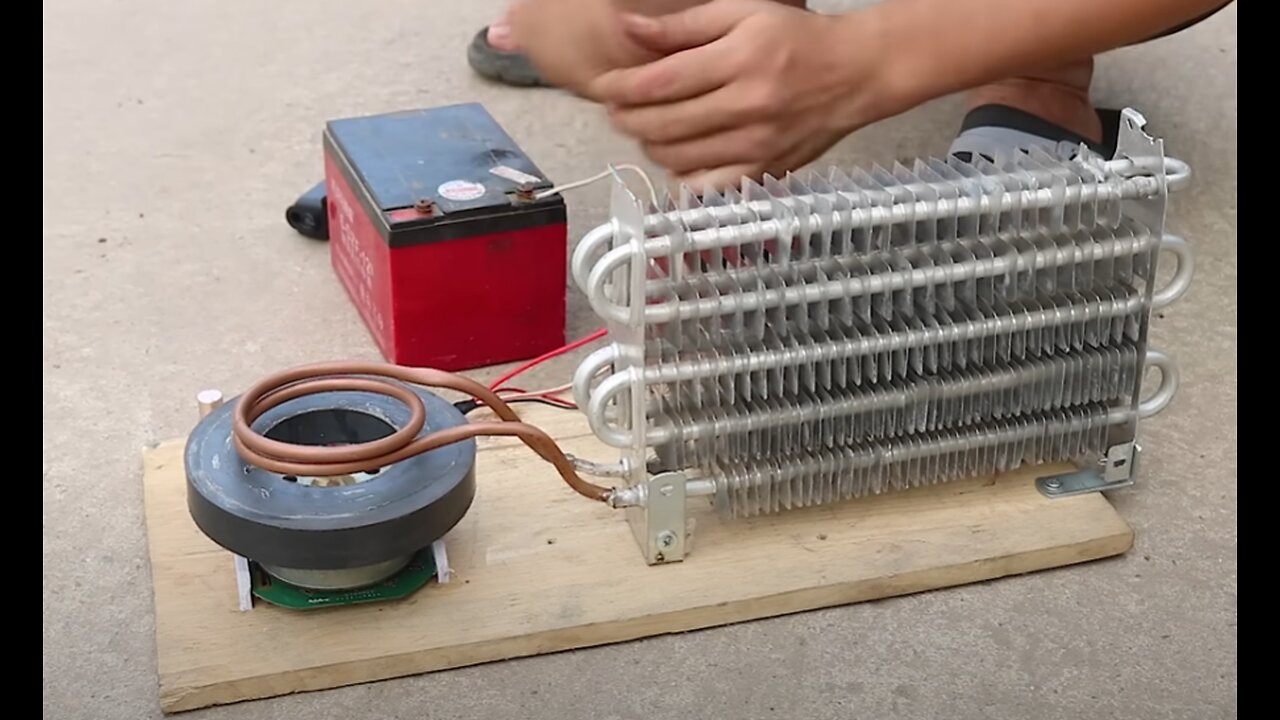 How to make a Induction Heater By Magnet