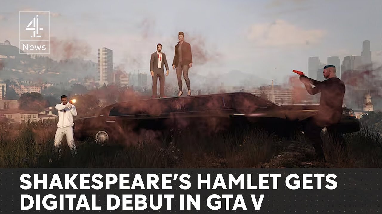 Grand Theft Hamlet: Shakespeare... but in GTA?