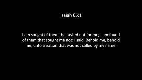 Isaiah Chapter 65