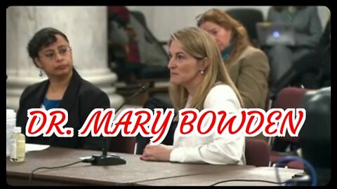 Dr. Mary Bowden. EXPOSES CORRUPT HOSPITALs