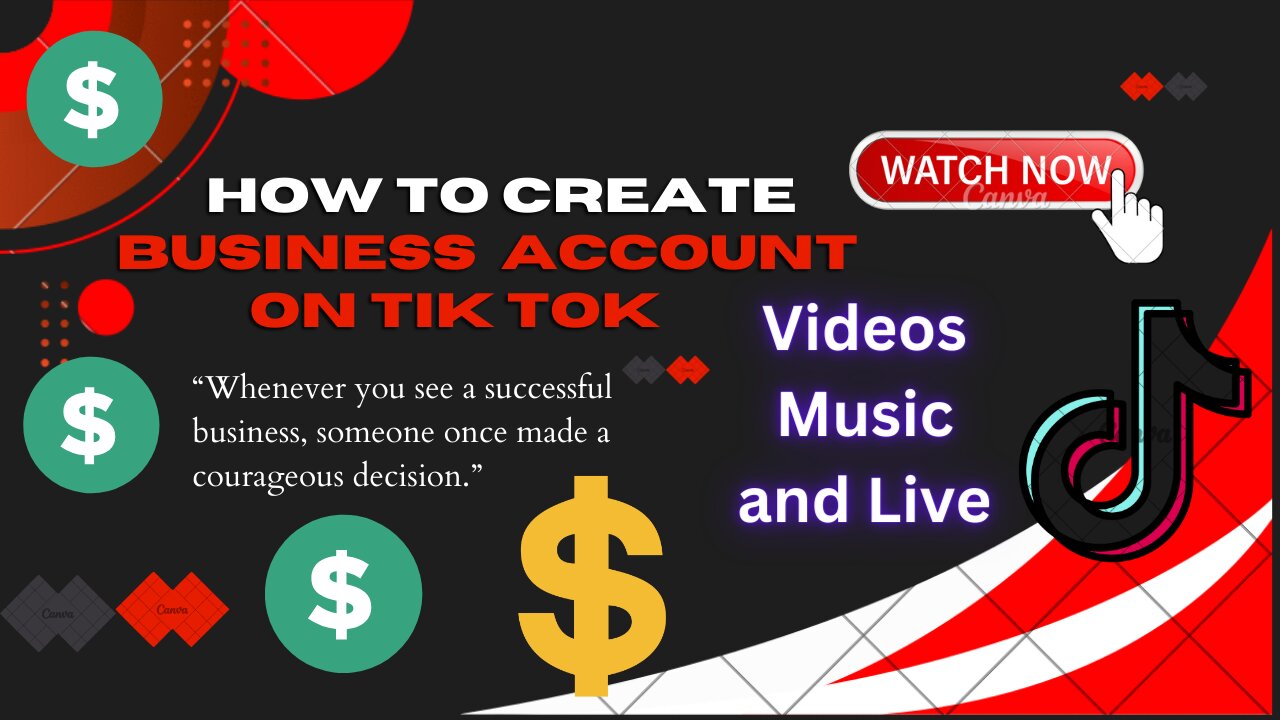 How to create a Business account on TikTok