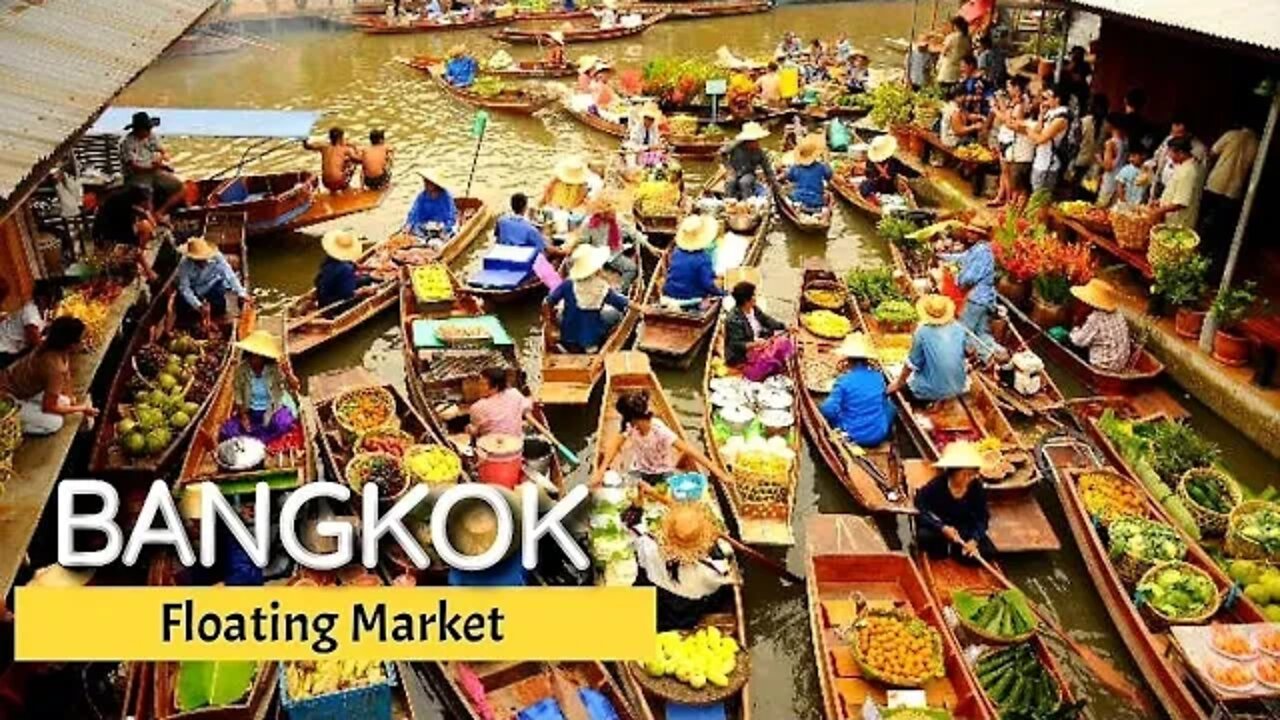 Amazing Street Food of Floating Market 😋 👌 Bangkok 🇹ðŸ‡