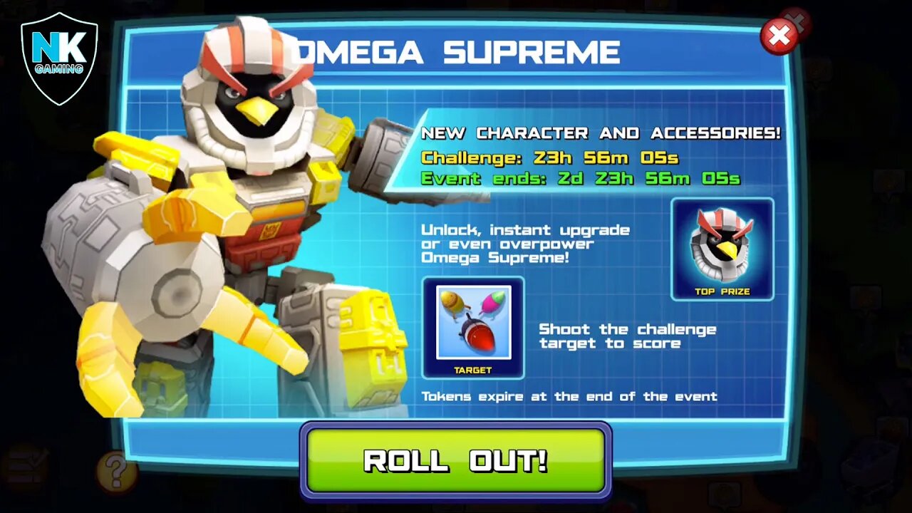 Angry Birds Transformers 2.0 - Omega Supreme - Day 4 - Featuring Ramjet vs. Boss Pig