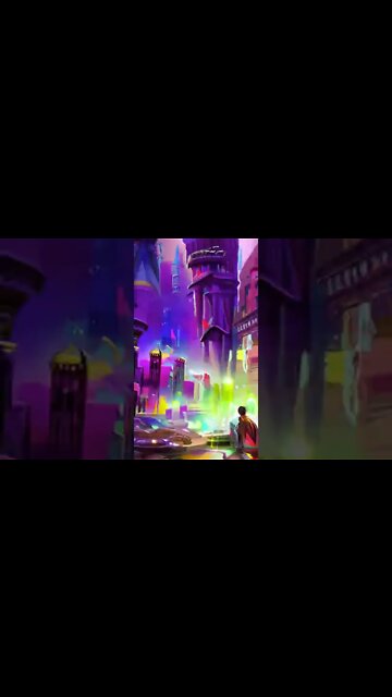 How about a city in the Metaverse? #Art #digitalart #metaverse #animation