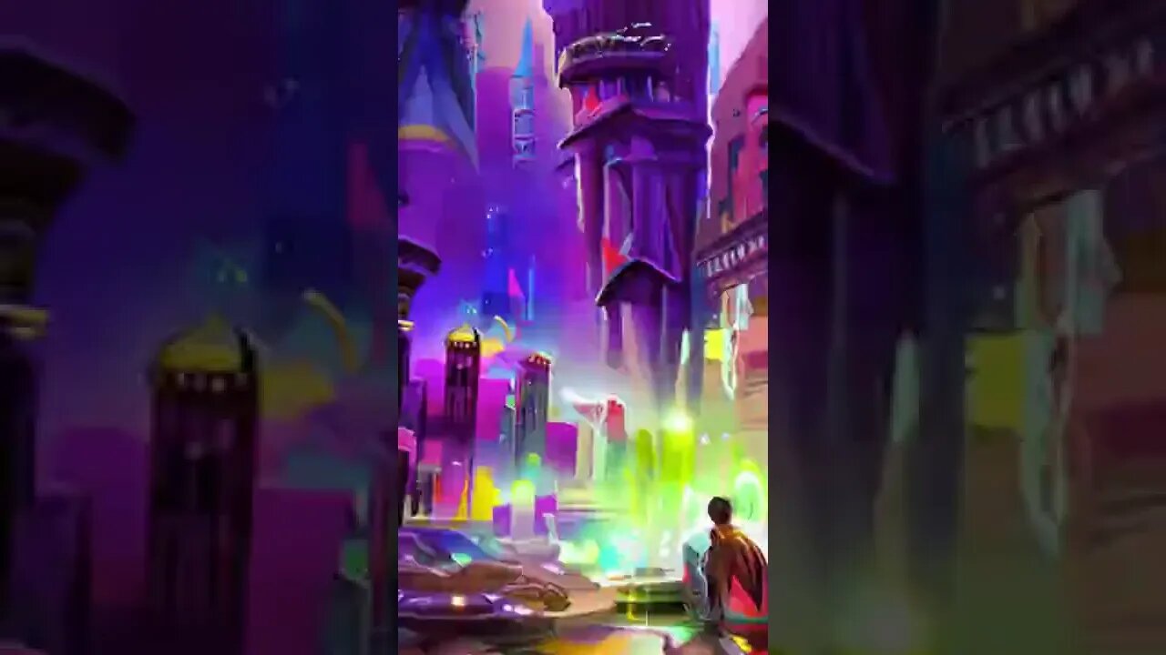 How about a city in the Metaverse? #Art #digitalart #metaverse #animation