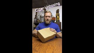 Cigar unboxing from wife!