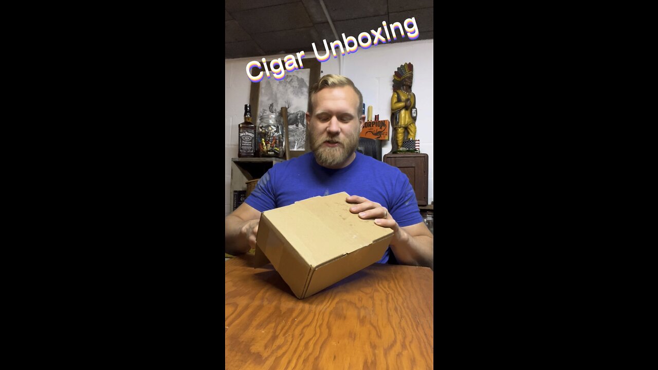 Cigar unboxing from wife!