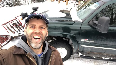 I GOT A NEW PLOW TRUCK!! It’s a diesel. Chevy Duramax 2003.