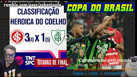 Brazil. Cup 2023 - Inter-RS x America Mineiro - oitavas de final jogo de volta